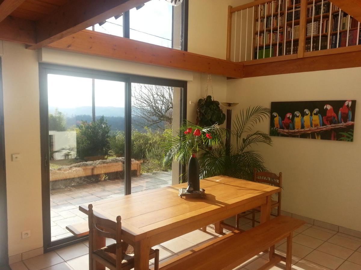 Maison Sur La Colline Cheminee Wifi Proche Thermes Aubin  Екстер'єр фото